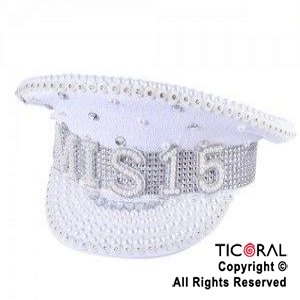 SOMBRERO CAPITAN FASHION MIS 15 BLANCO x 1